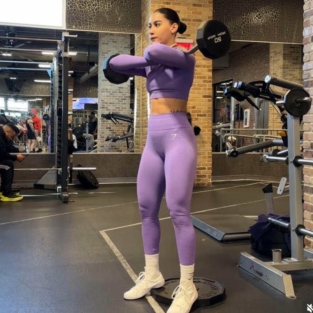 Vital Seemless Leggings - S - Digital Violet Marl